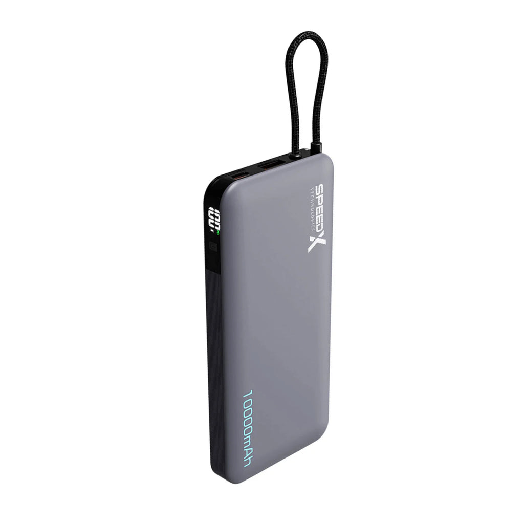 SpeedX 10000mAh Power Bank.