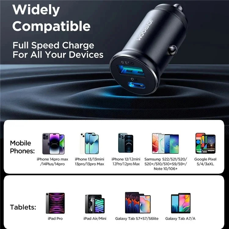 Joyroom Ccn05 Mini 30w Usb Car Charger