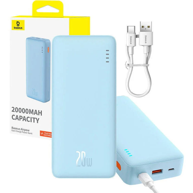 Baseus Airpow 20000mAh 20W⚡Charging Power Bank