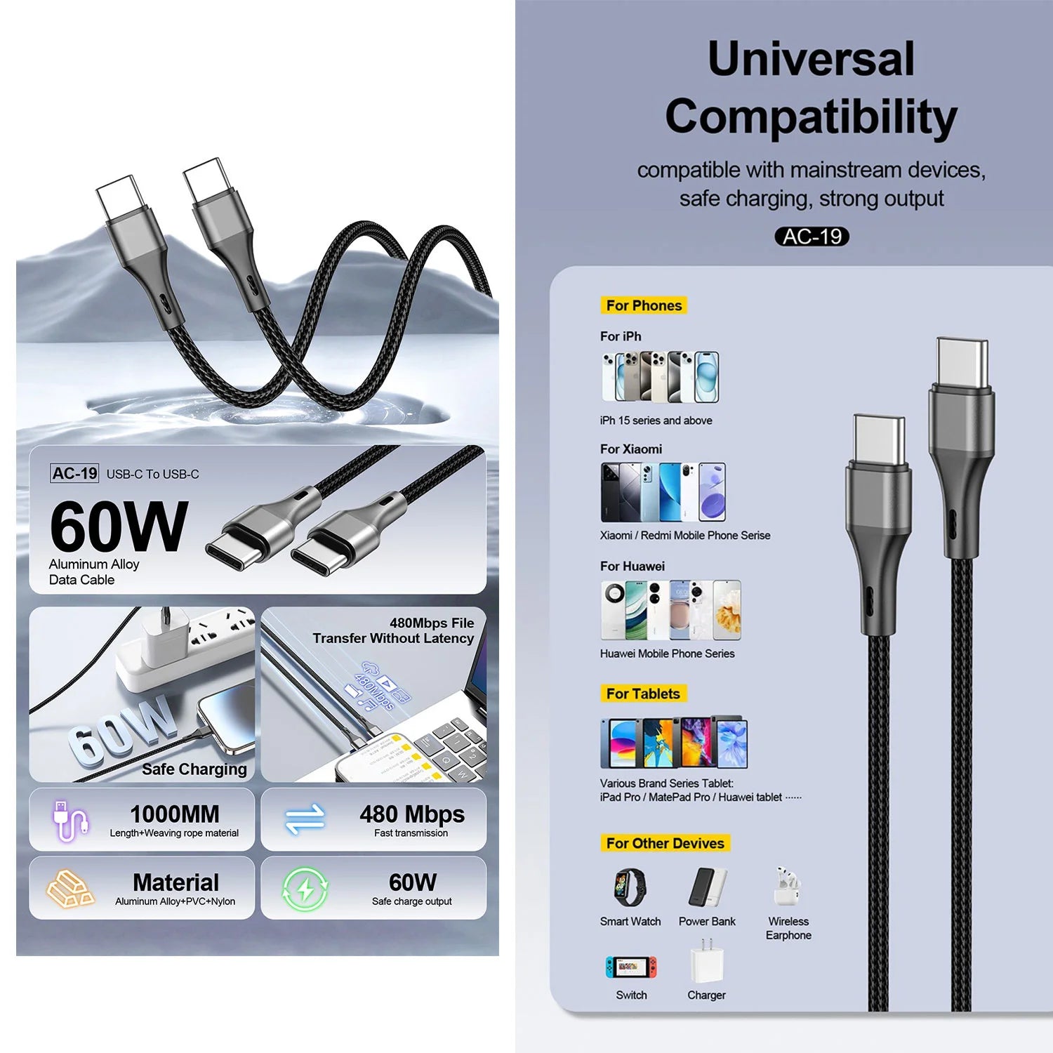 Aspor 60w Type-c