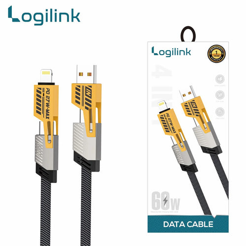 4 In 1 Multi Usb Pd Charging Cable