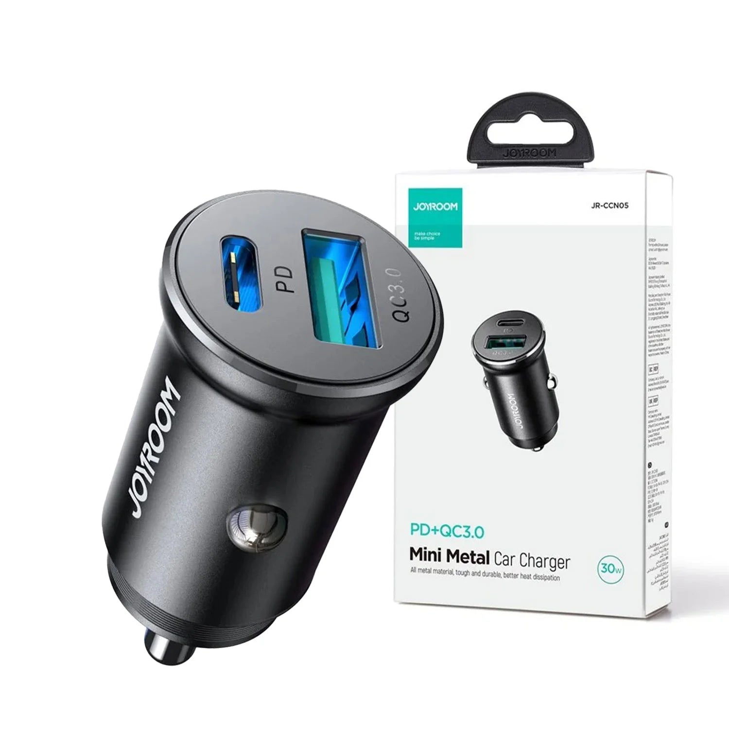 Joyroom Ccn05 Mini 30w Usb Car Charger