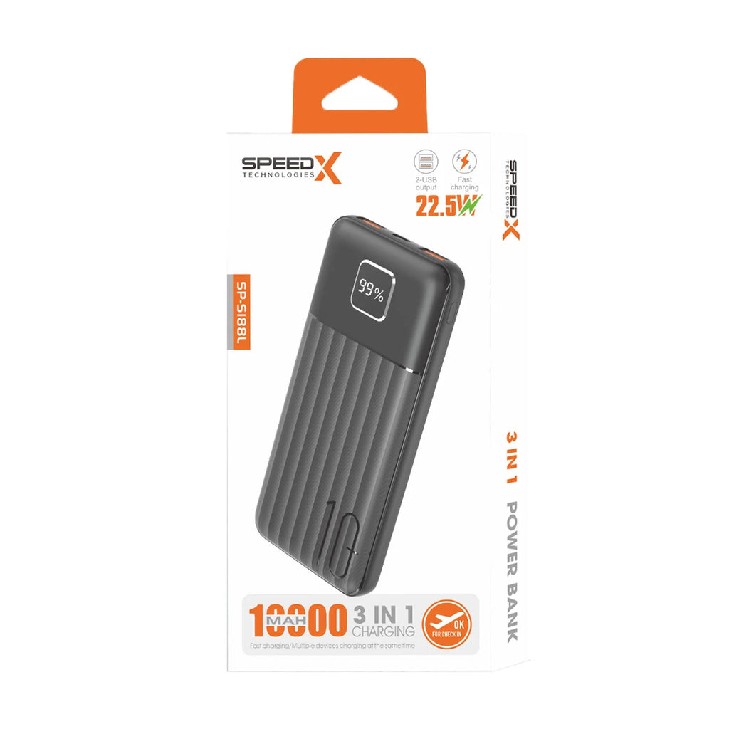 SpeedX SP-S188L Power Bank 10000mah