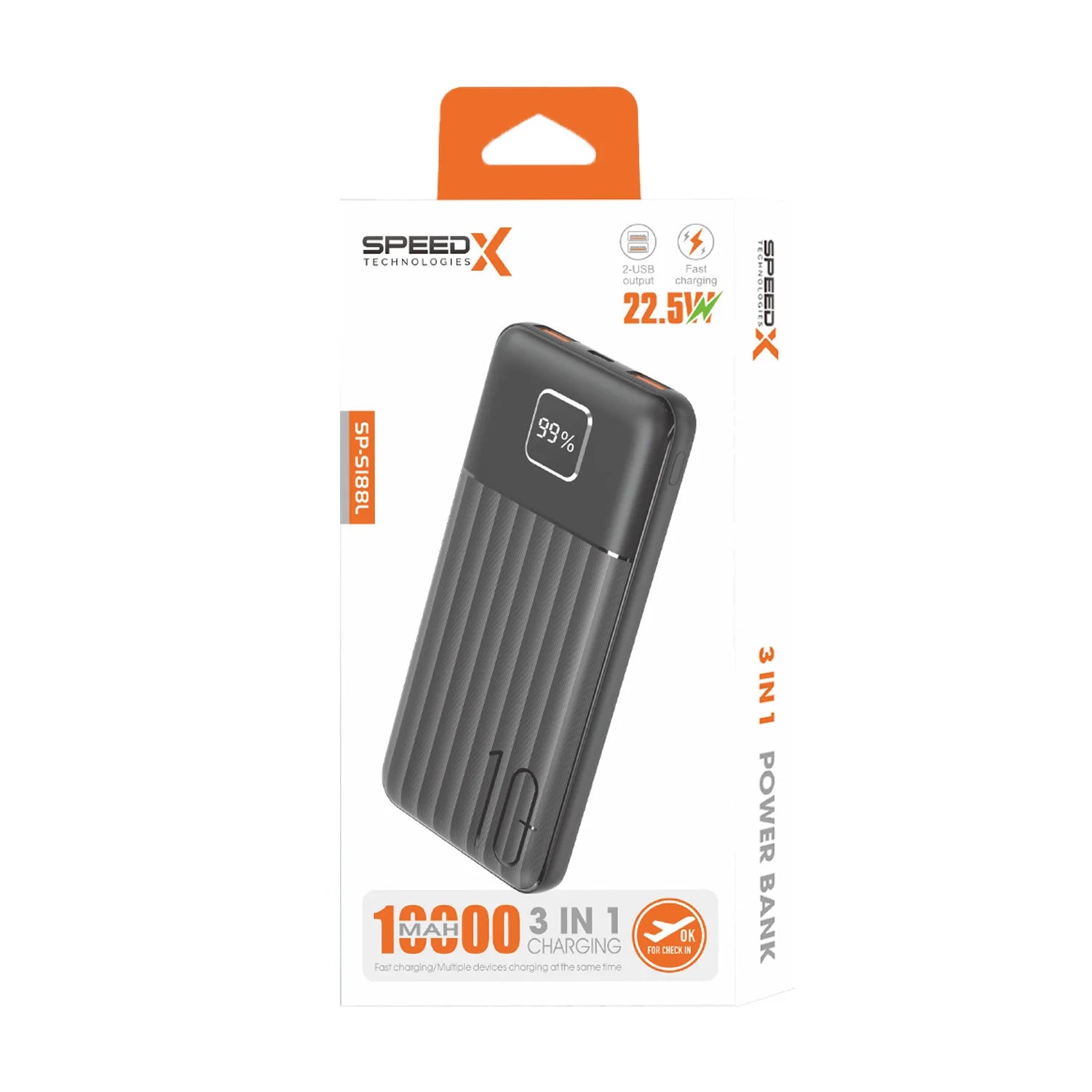 SpeedX SP-S188L Power Bank 10000mah