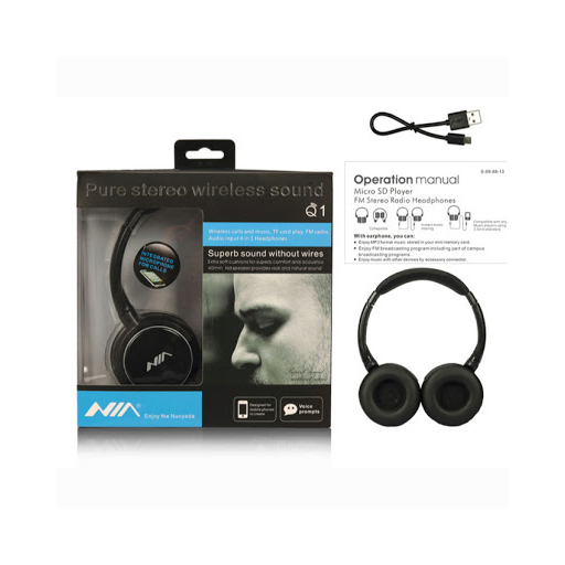 Nia Q1 bluetooth wireless headphone