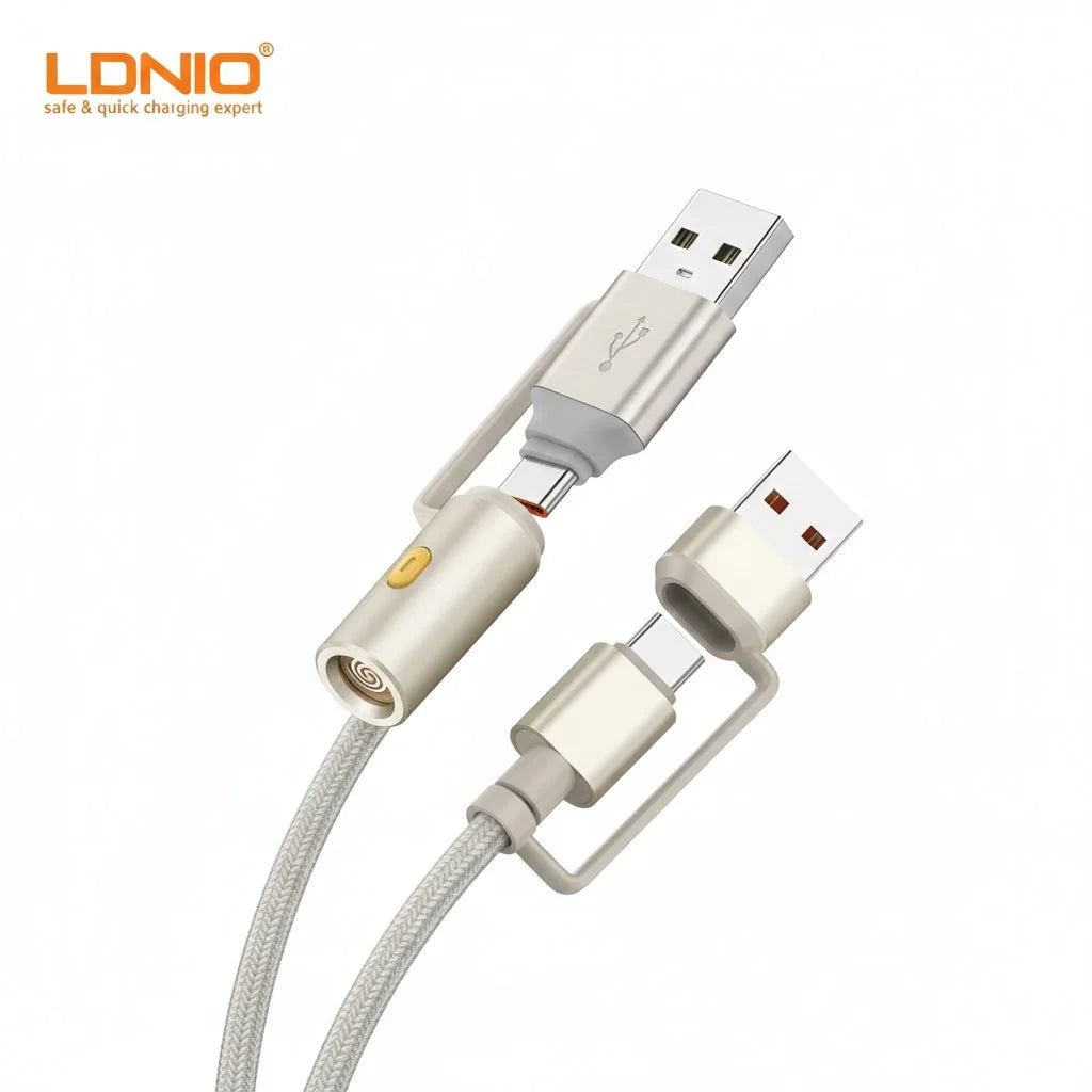 LDNIO LC18 4-in-1 Cable