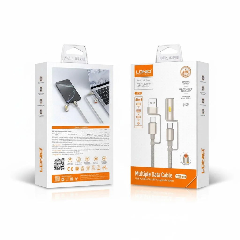 LDNIO LC18 4-in-1 Cable