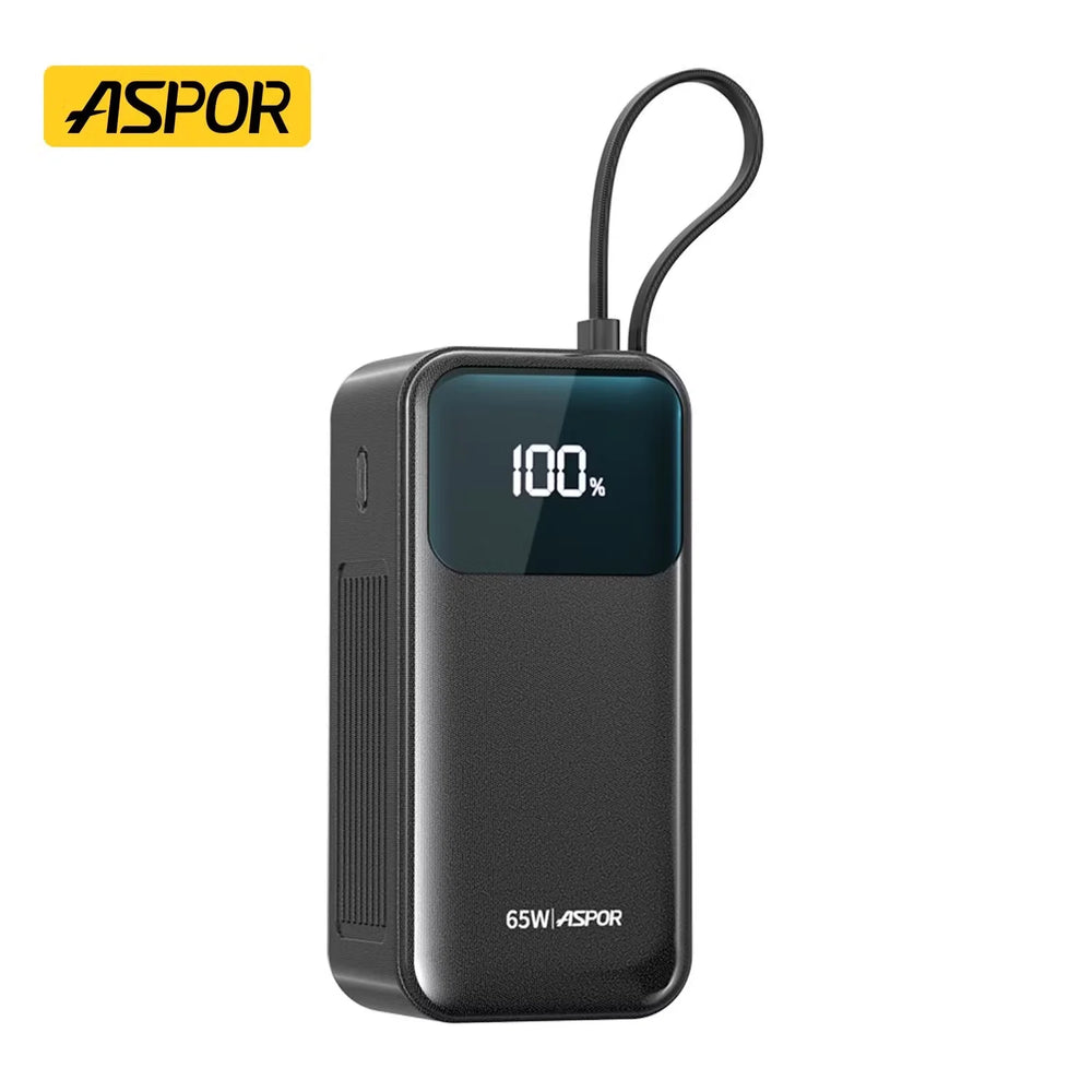 Aspor A362 20000mAh 65W⚡Charging Power Bank