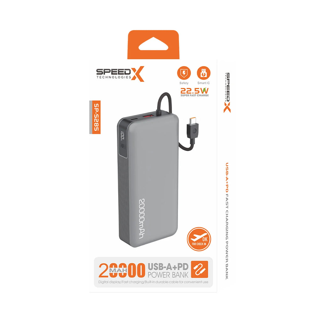 SpeedX 20000mAh Power Bank