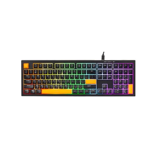 XTRIKE ME KB-512 BK Wired Mechanical Feel Keyboard (Black)