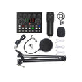 V10 BM-800 Podcast Condenser Mic Set with Sound Card
