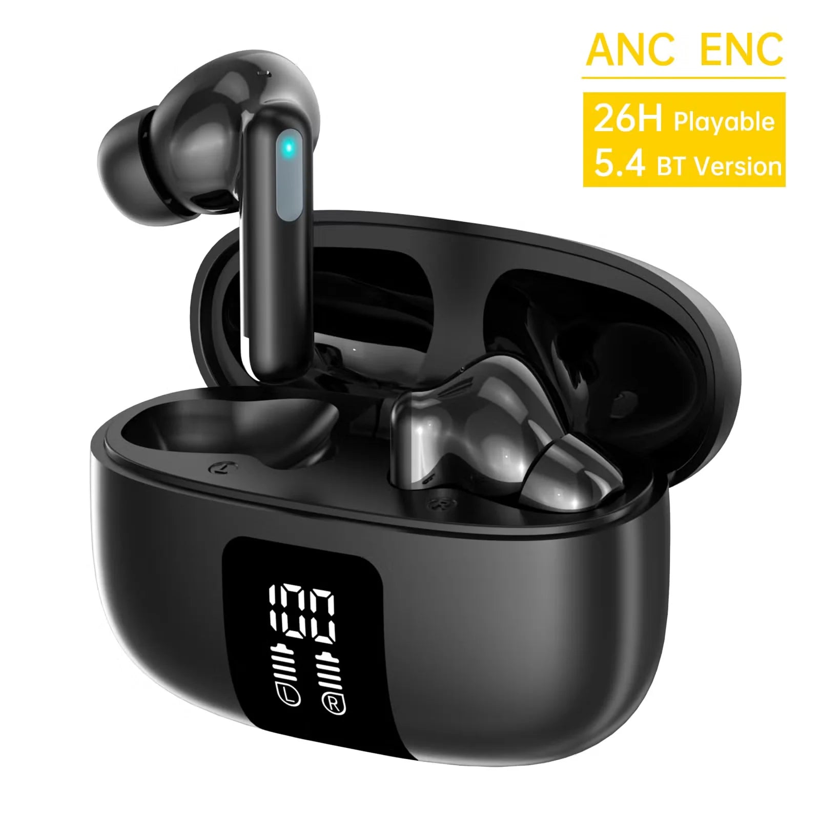Aspor A639 ANC Earbuds 26h🔋