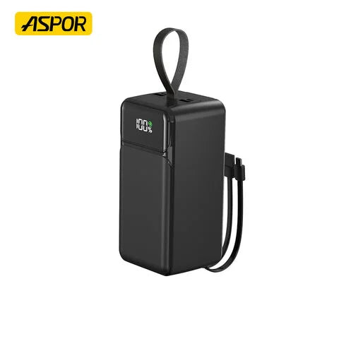 Aspor A319 50000mAh 22.5W⚡Charging Power Bank