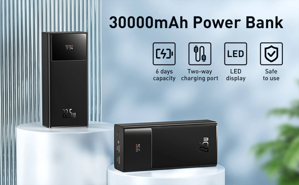 Baseus Star-Lord 30000mAh 30W Fast Charging Power Bank